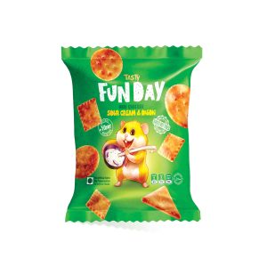 Mini Cracker with Sour & Onion Taste